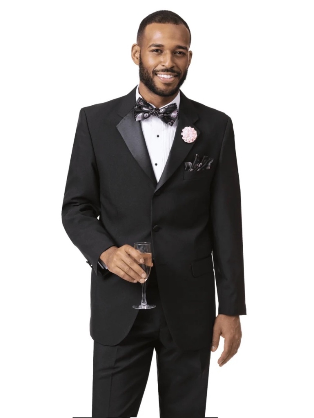 Lucci Full Tuxedo 40R Pants 30-34" waist adjustable 30" inseam Gently worn